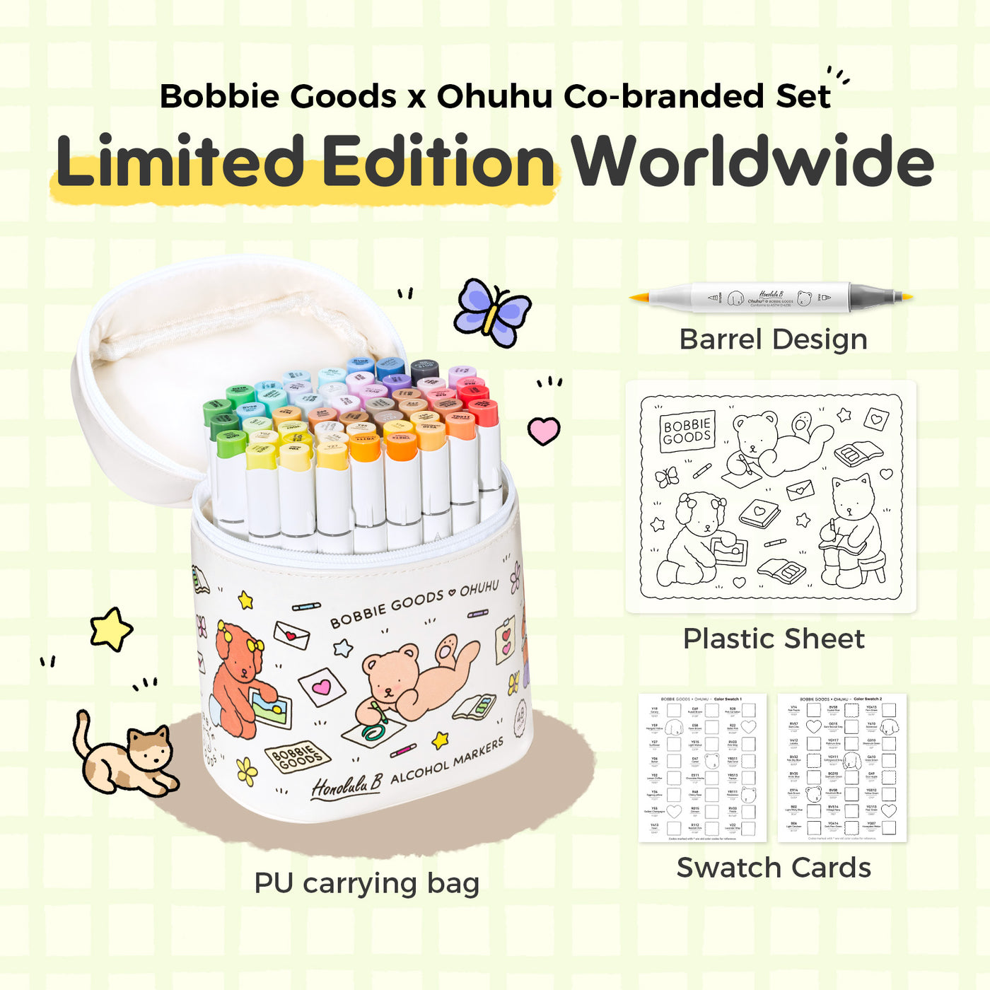 Bobbie Goods x Ohuhu Marker Set