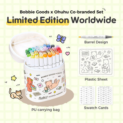 Bobbie Goods x Ohuhu Marker Set