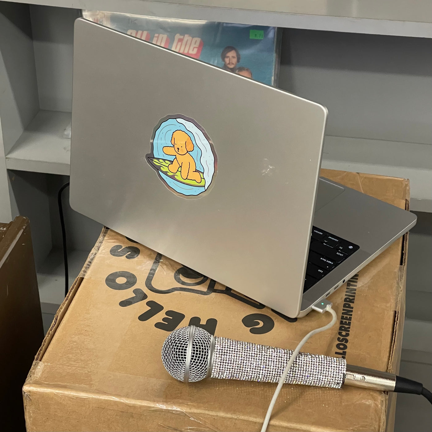 Shredder Sticker