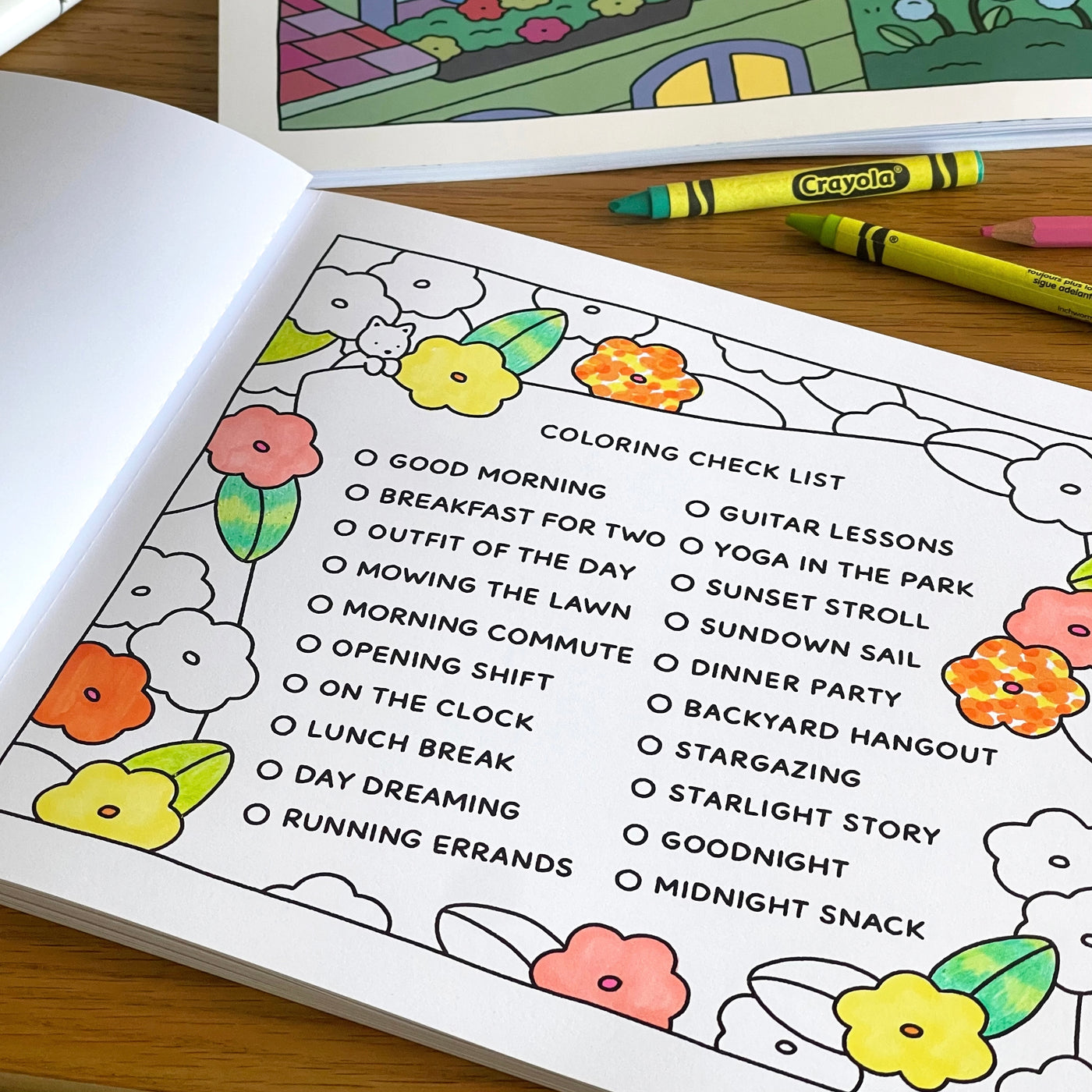 Day to Night Coloring Book