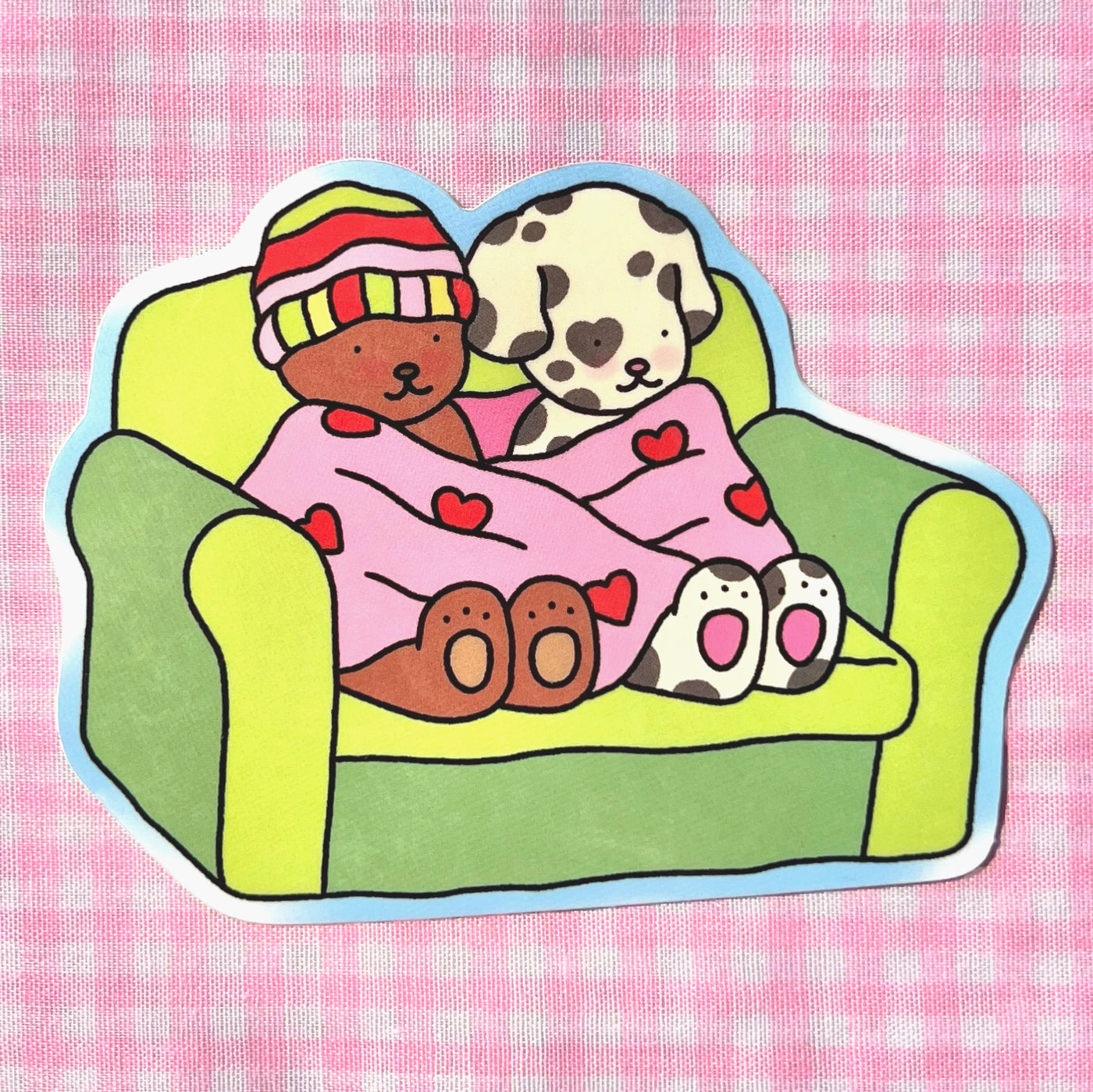 Comfy Couch Sticker