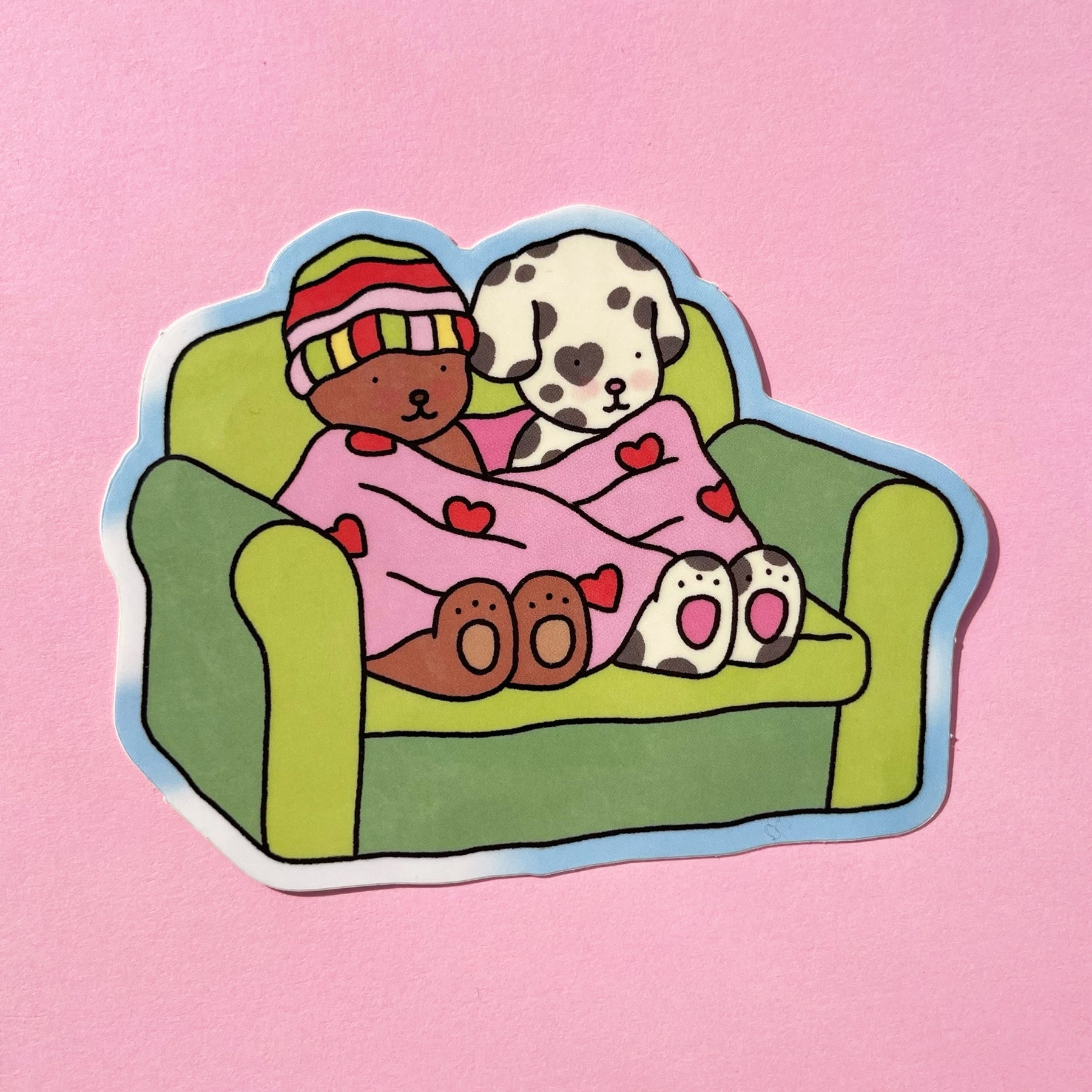 Comfy Couch Sticker – Bobbie Goods