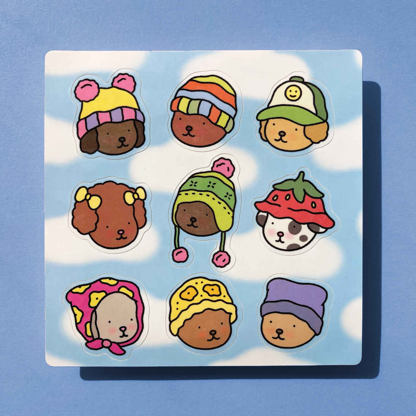 Crazy Hat Sticker Sheet