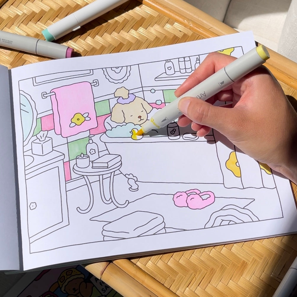  Bobby Goods Coloring Book: Discover the Joy of Easy Coloring  for Kids and Busy Adults and Seniors: 9798875559150: Publish, Alfred: Books