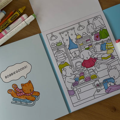 Bobbie Goods Cozy Coloring & Drawing