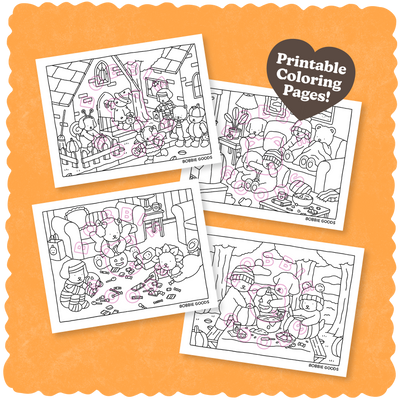 Digital Download • October Coloring Pages