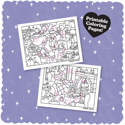 Digital Download • Halloween Coloring Pages