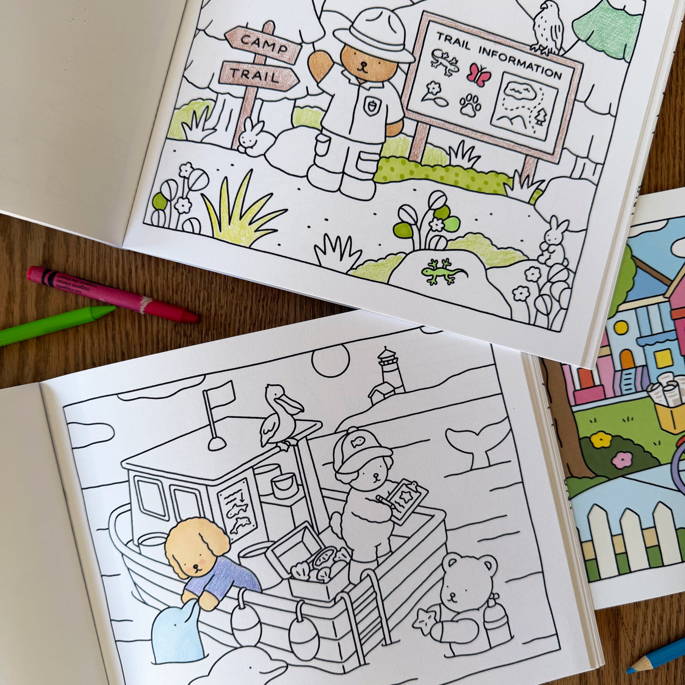 On The Job Coloring Book