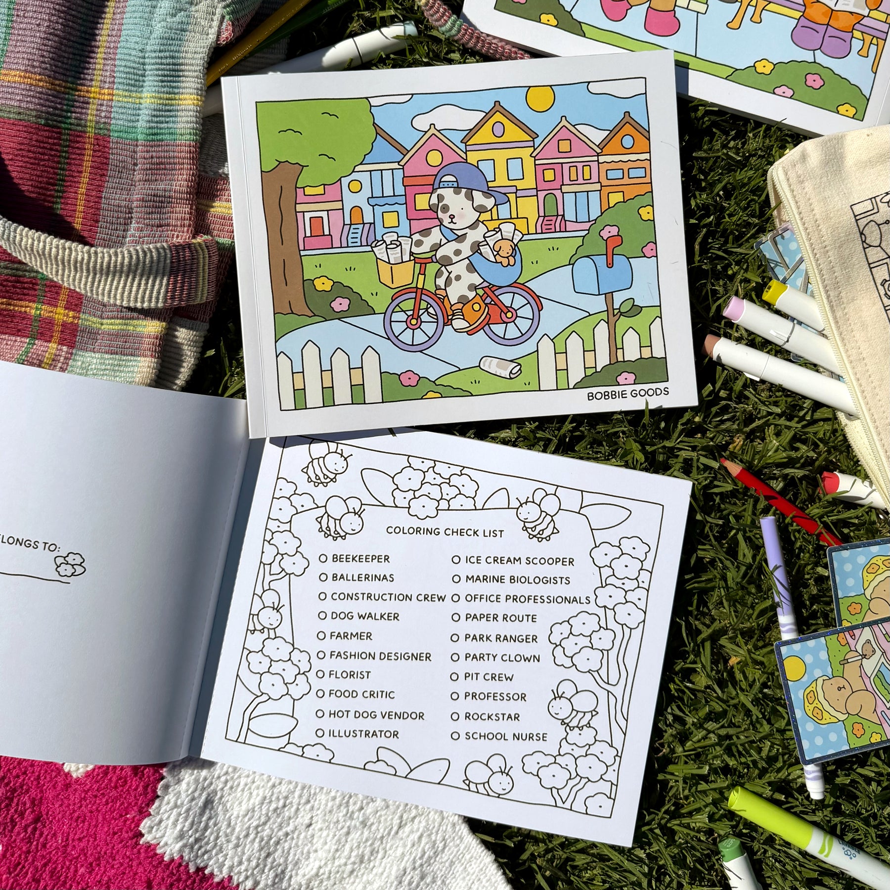 On The Job Coloring Book – Bobbie Goods