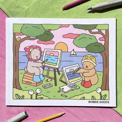 Bobbie Goods - The Perfect Pastime - Bobbie Goods Coloring Pages for Kids  by @rosea - Listium