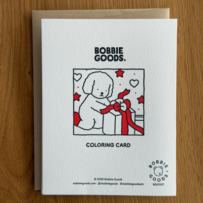 Santa's Favorite Coloring Card