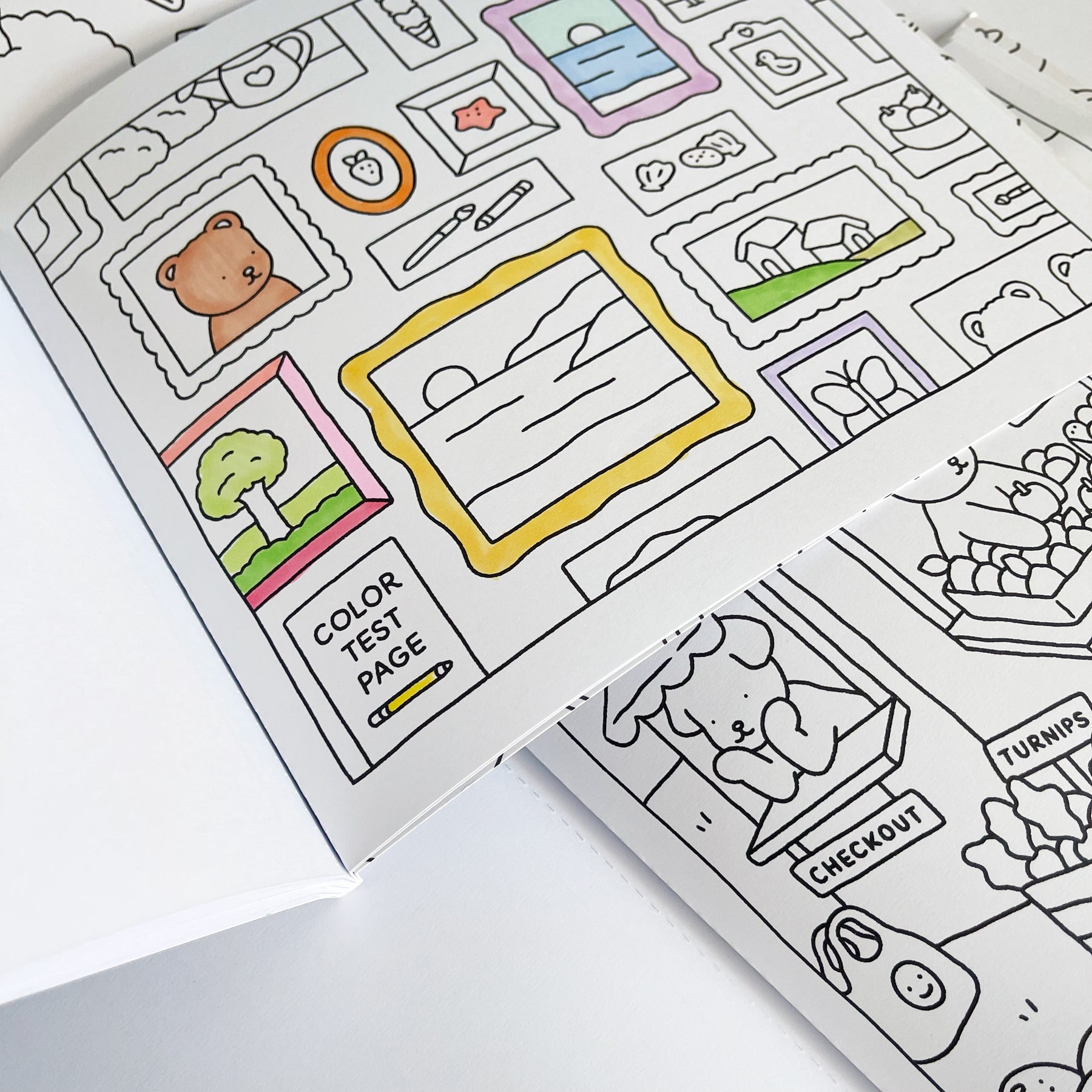 love this page in the new @bobbiegoods! coloring book 🧸✨🪸🕯️🐠 #bobb, bobbie goods