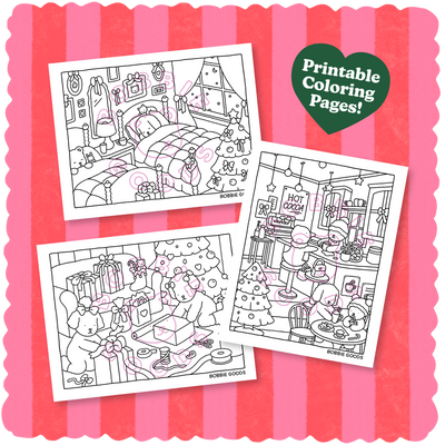 Bobbie Goods Coloring Book: Cute Coloring Books With 30+ Bobbiegoods Colouring  Pages For Kids, Teens, Adults