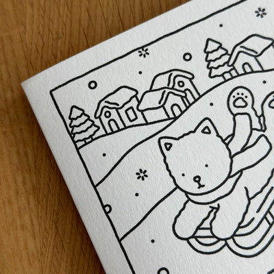 Oh What Fun! Coloring Card