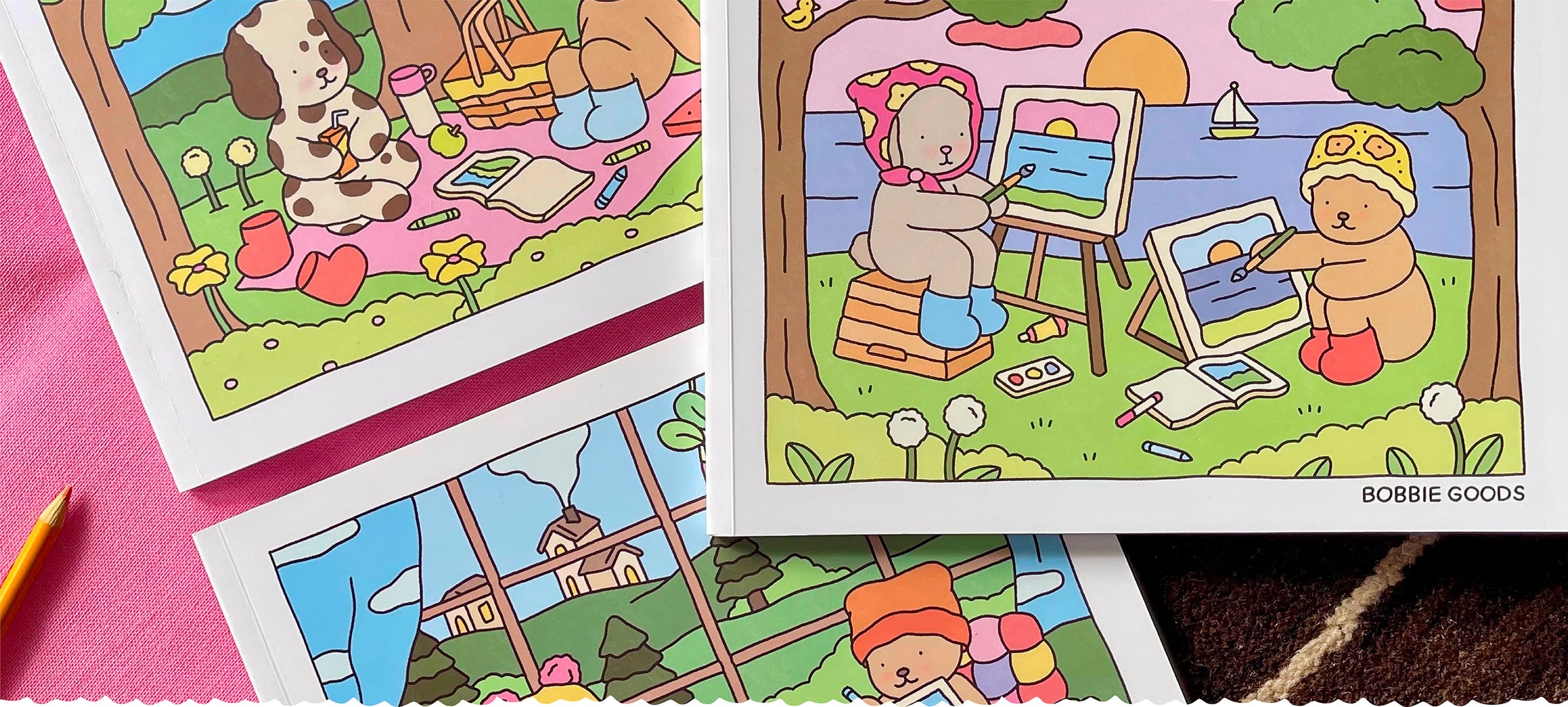 Bobbiegoods This & That Coloring Book Digital Printables Bobbie