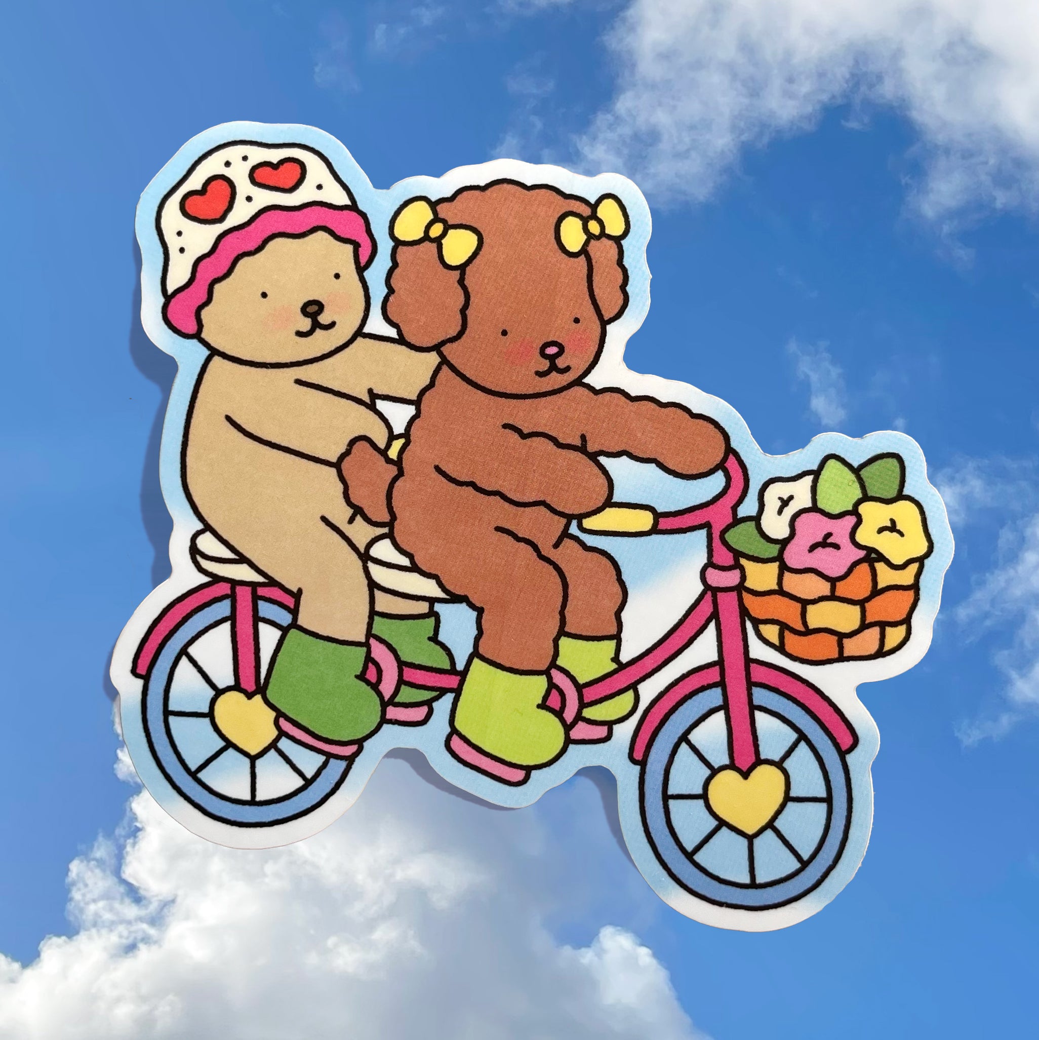 Bike Ride Sticker – Bobbie Goods