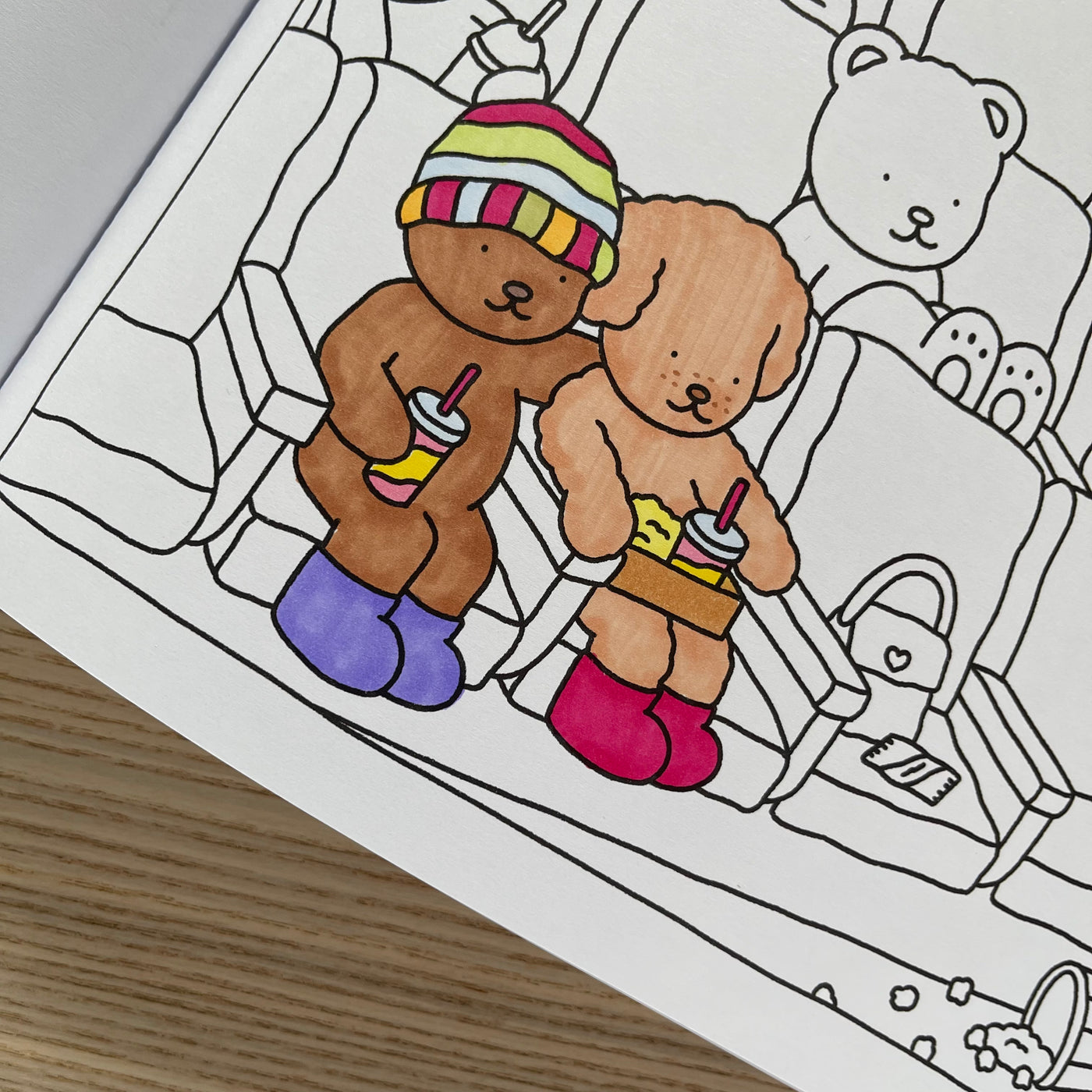 FallWinter Coloring Book Bobbie Goods