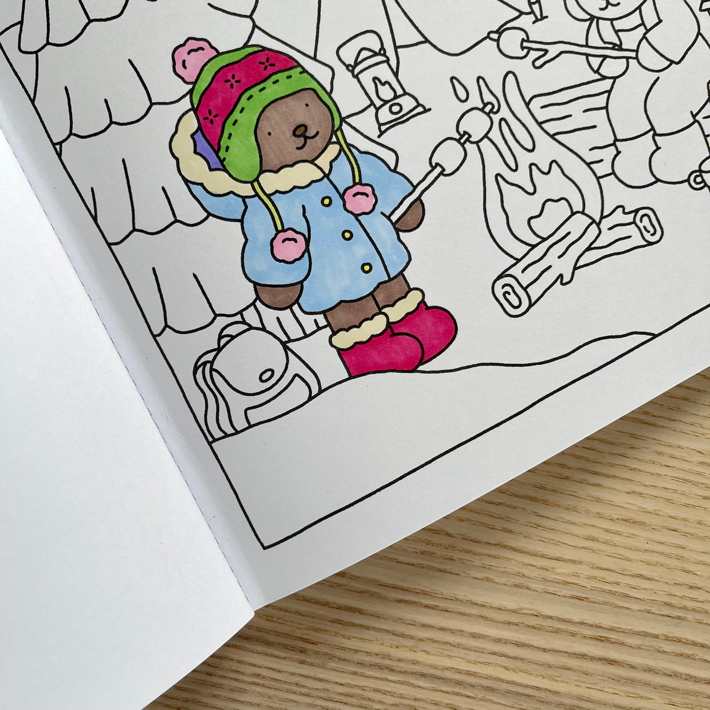 FallWinter Coloring Book Bobbie Goods