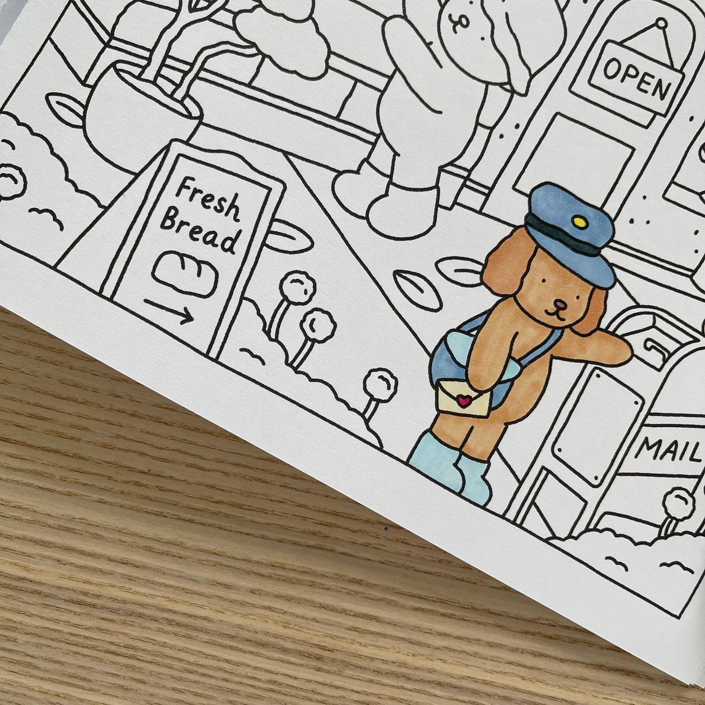 FallWinter Coloring Book Bobbie Goods