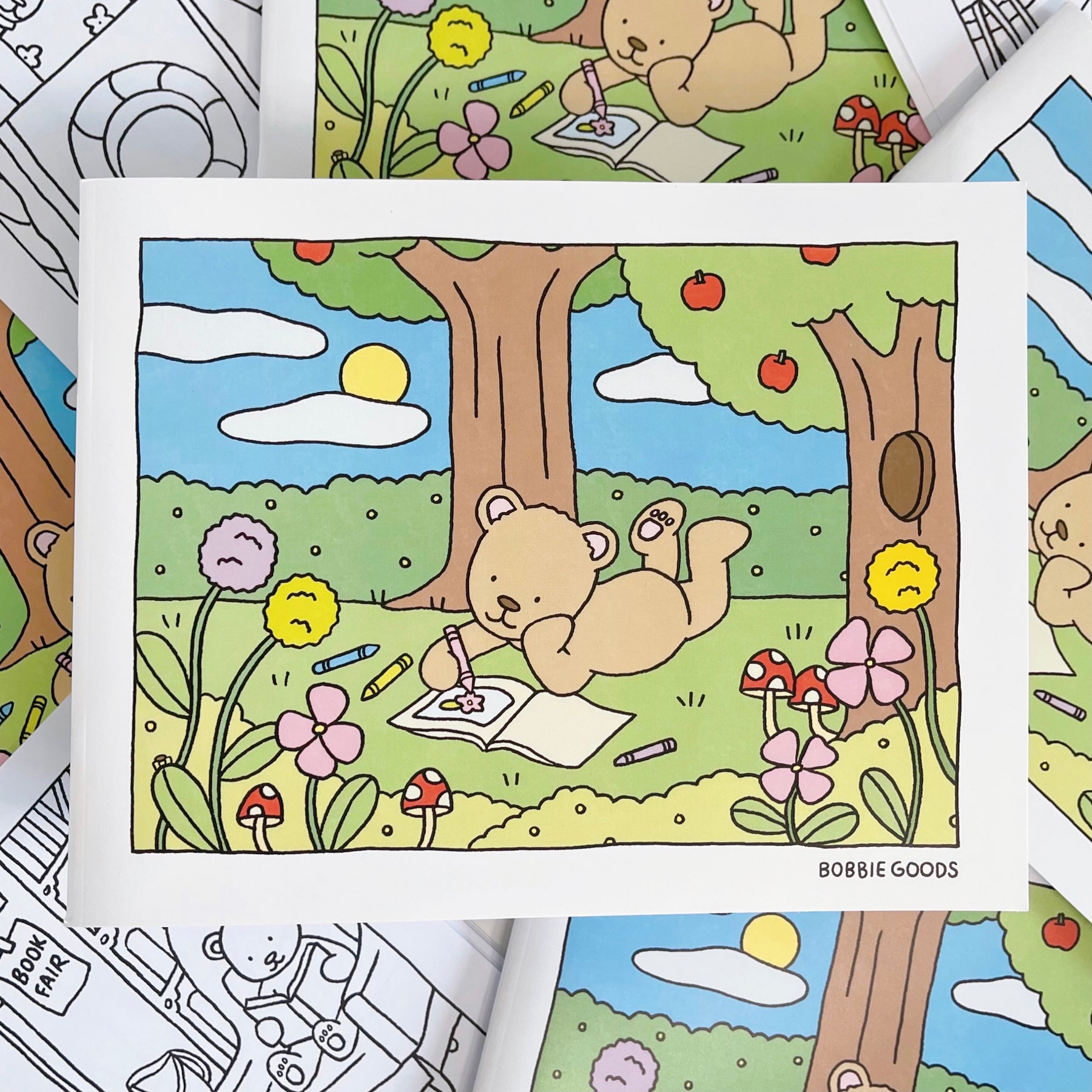 Coloring Book: Cute Coloring Books With 40+ Adorable boobiegoods