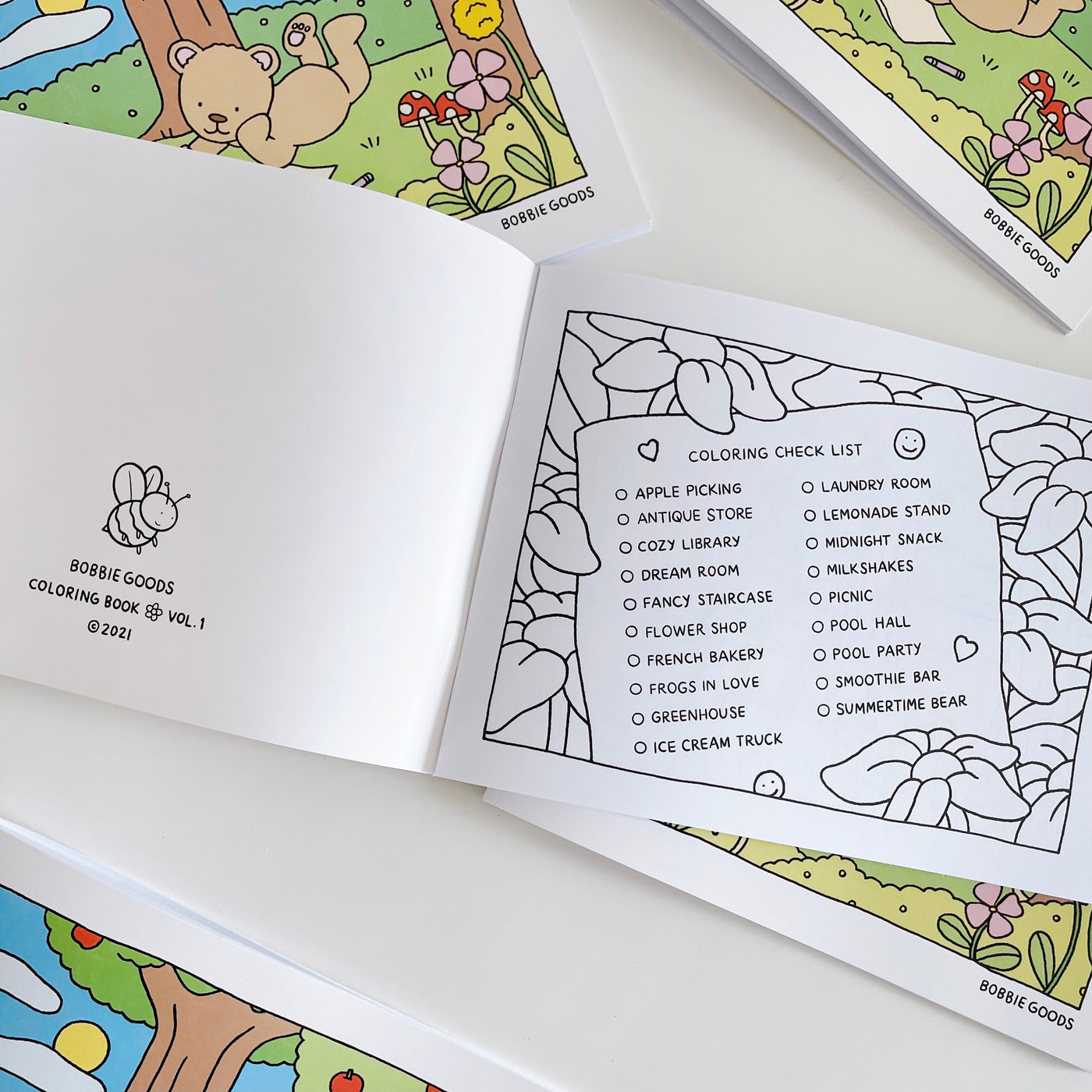 BOOBIE GOODS COLORING BOOK