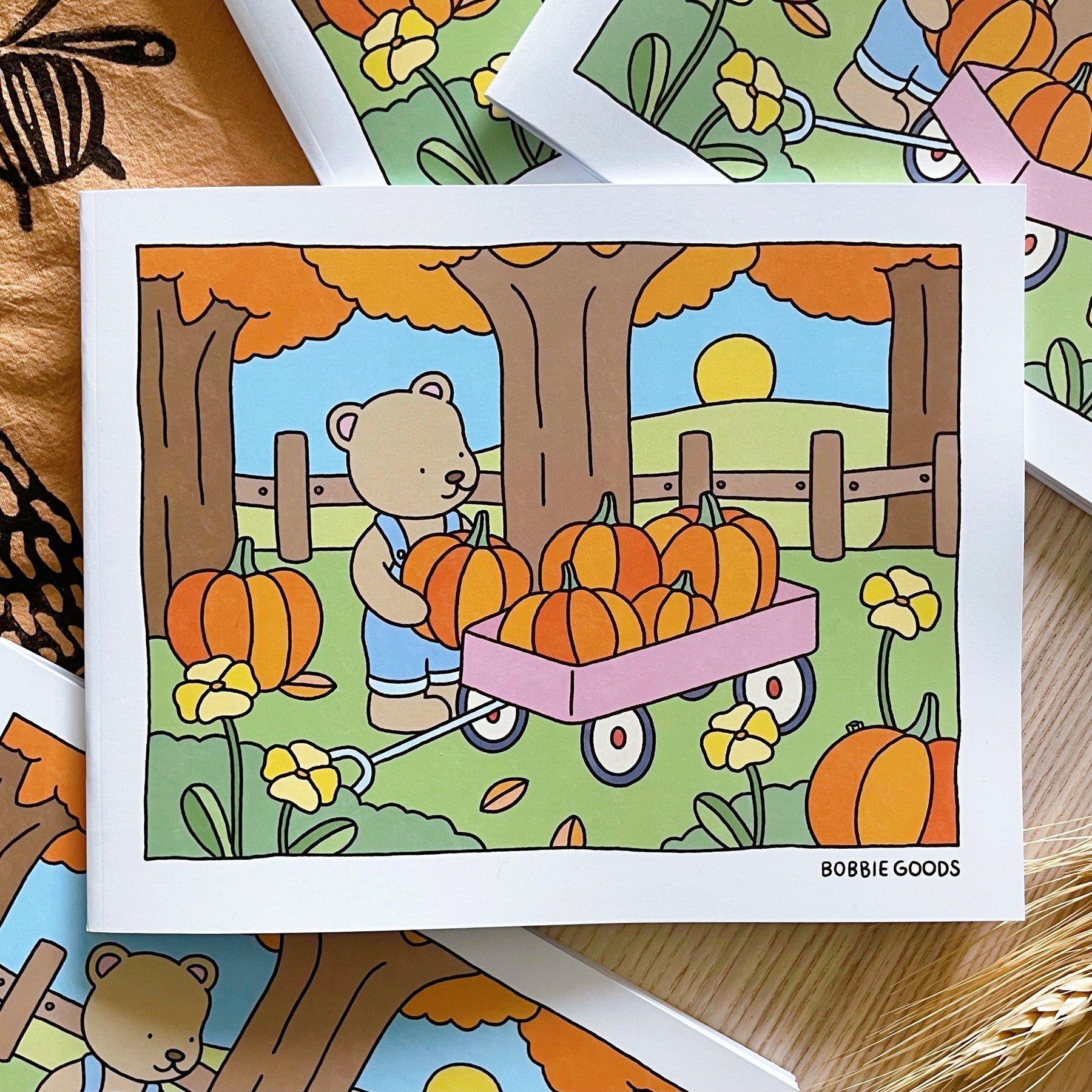 Completed Bobbie Goods Coloring Book - Fall/Winter 2022 Vol. 5 Flip through  with relaxing music! 