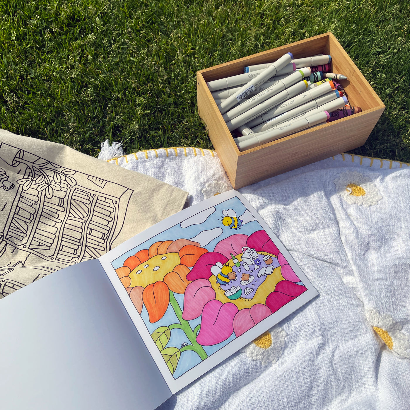SpringSummer Coloring Book Bobbie Goods