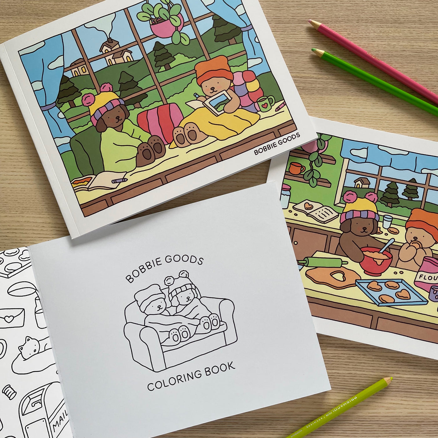 Bobbie Goods: Kids Coloring Book with Bobbie Goods, Bear, Bobby
