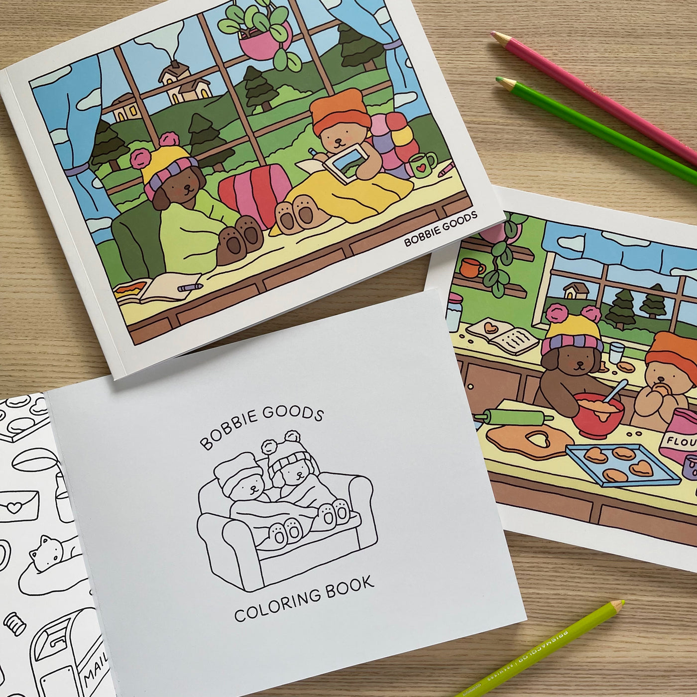 Fall-Winter Coloring Book – Bobbie Goods