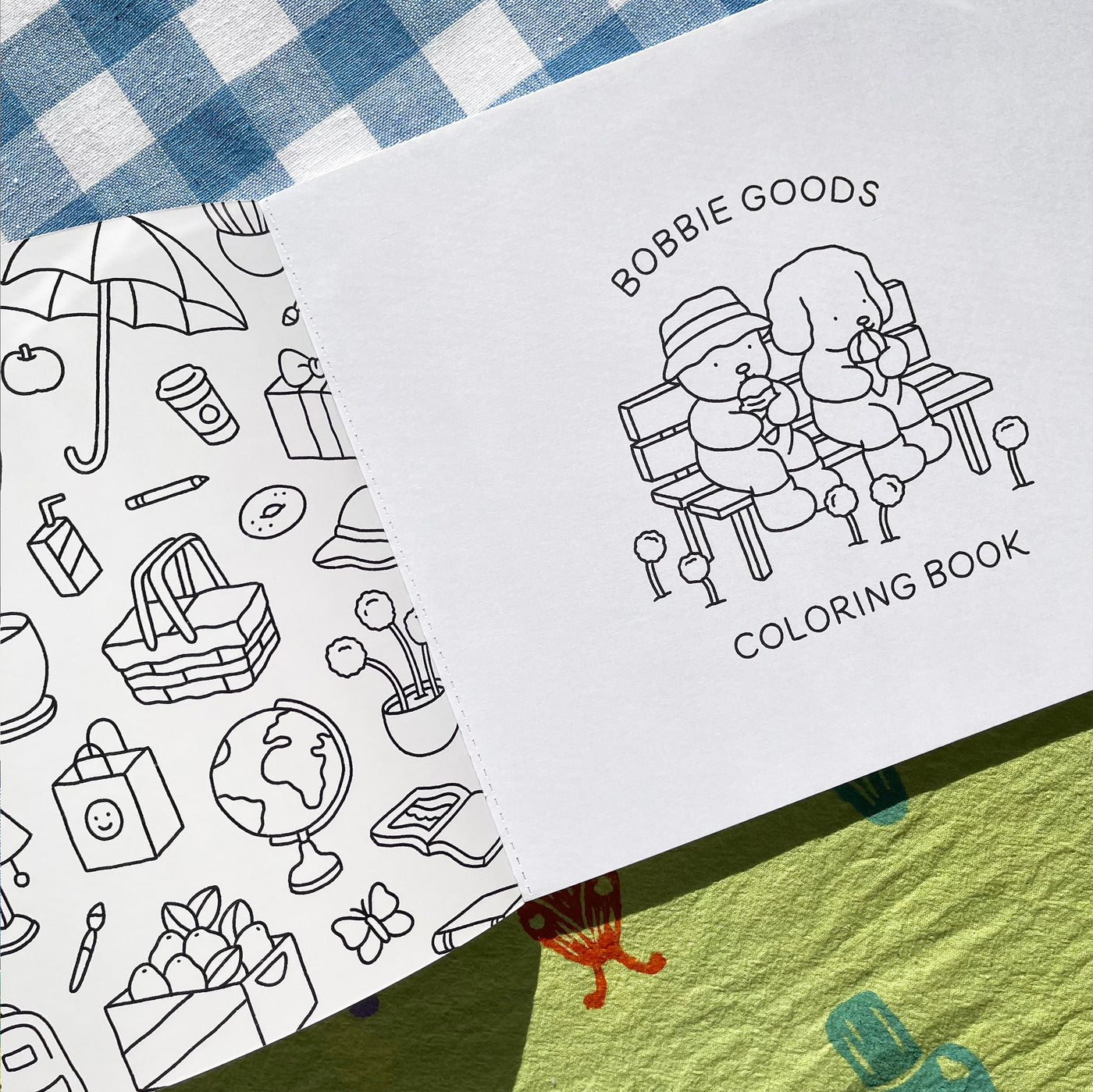 SpringSummer Coloring Book Bobbie Goods